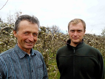 Marc et Alexandre Point, producteurs de fruits